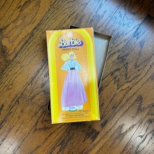 Vintage 1983 Barbie Paper Doll Set in Original Box | Vtg Barbie Paper Doll Set